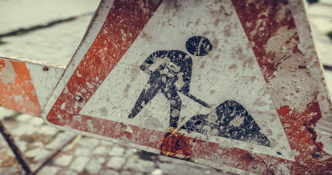 Work zone sign