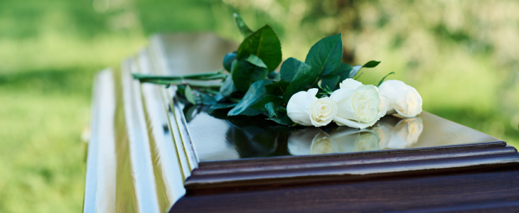 Funeral for a family member that was wrongfully killed