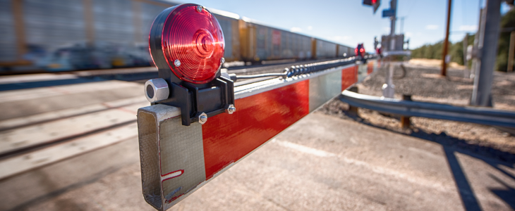 Railroad crossing